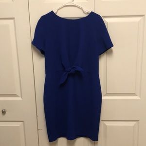 Electric Blue Midi Dress